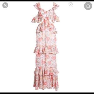 Wayf floral tier dress, never been worn with tags